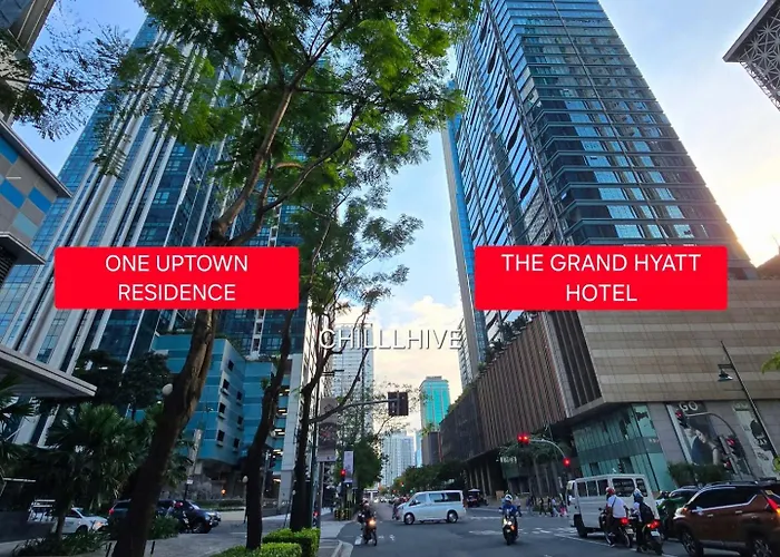 Bgc 1br Across Uptown Mall, Hyatt #oursw7b2 Holiday home Manila